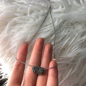 Gray Kendra Scott necklace